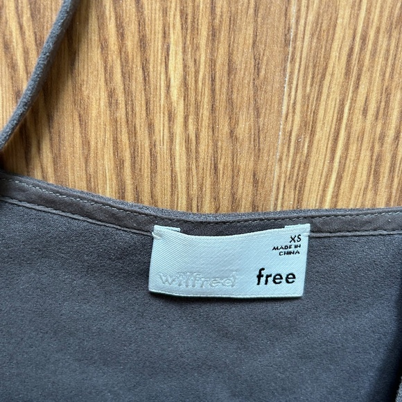 Aritzia Wilfred Suede Dress - Picture 2 of 3